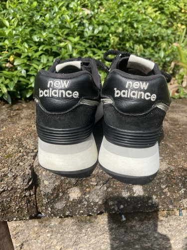 Scarpe da ginnastica New Balance 574 donna platform nere taglia 38 US 7,5 - Foto 5 di 6