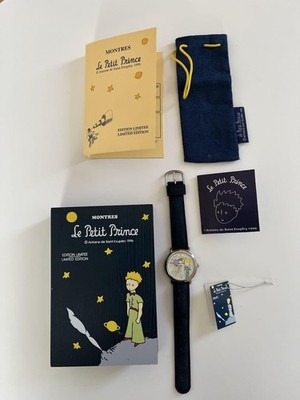 The Little Prince, limited edition of 2000, serial numbered wristwatch, 1990s
