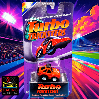 Vintage 1989 Tonka Turbo Tricksters No 046 Penny Racer Takara Pull