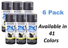 6~ Rust-Oleum Painter's Touch 2X Ultra Cover SATIN Spray Paint 12oz Choose Color