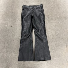 Vintage Vintage Genuine Leather Pants Womens Size 30