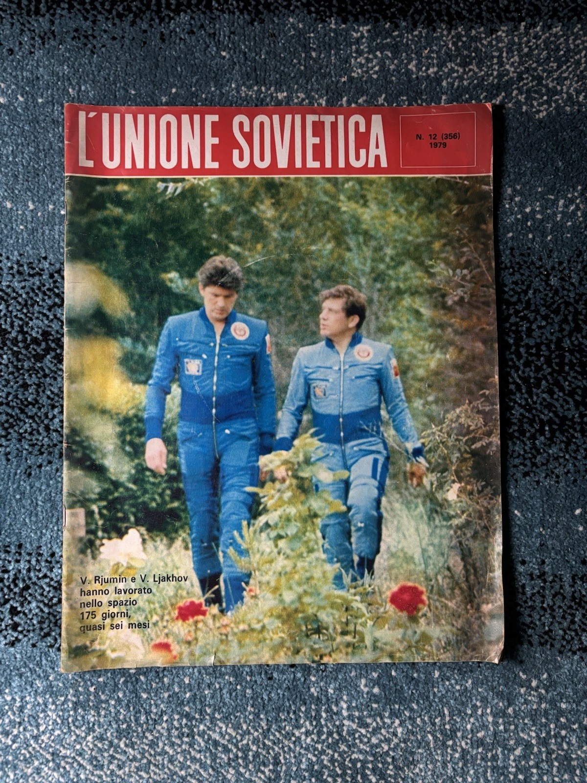 Rivista L'UNIONE SOVIETICA N. 12 (1979) - Cosmonauti Spazio URSS - Vintage
