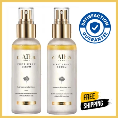 D'ALBA 2pcs d’Alba White Truffle First Spray Serum 100mL Deep Hydrating Glowing