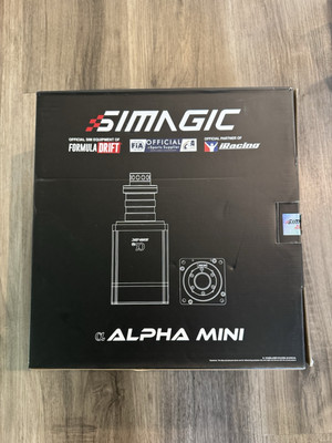 Simagic Alpha Mini Direct Drive Steering Wheel Base 10NM Simulator Open Box New