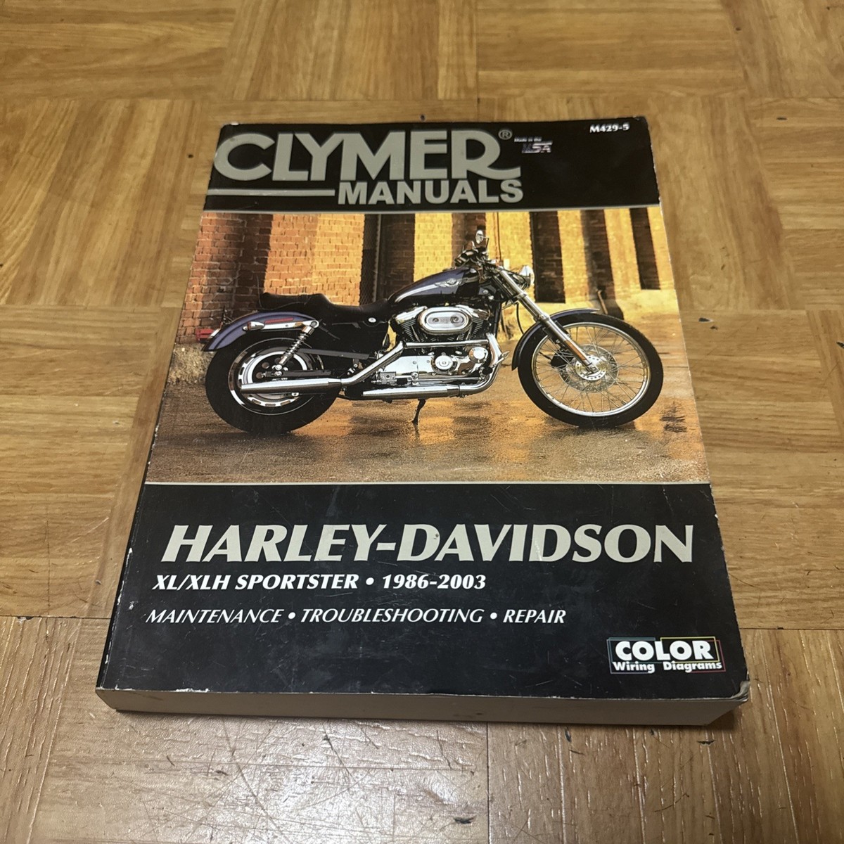 1986-2003 Harley XL XLH Sportster Clymer Repair Service Workshop