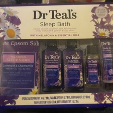Dr Teal's Sleep Bath Set with Lavender and Chamomile