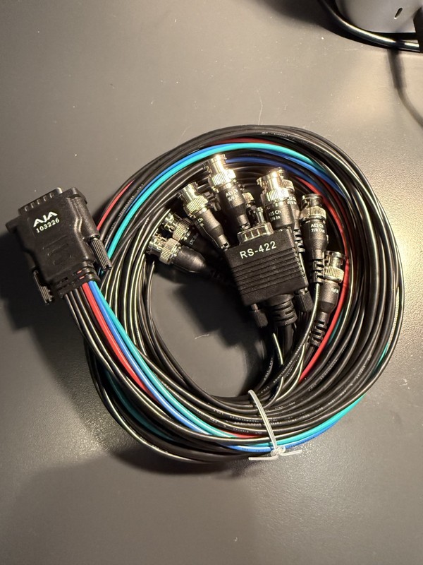 New! AJA Video Systems Kona 4 Breakout Cable 103226