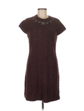 Simply Vera Vera Wang Women Red Casual Dress M
