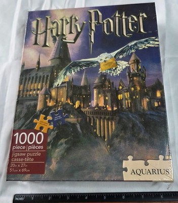 NEW- Harry Potter Hogwart s w/ Owl 10000 Piece Jigsaw Puzzle by Aquarius