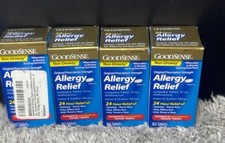 4-GoodSense Loratadine 10 mg Allergy Relief Tablets Non Drowsy 365ct Each Box