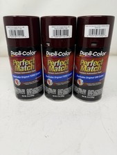 3 Pack Duplicolor Bfm0373 Aerosol Paint For Ford Jl Jm Dark Toreador Red