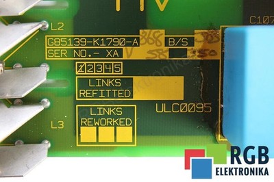 G85139-K1790-A868 ULC0095 SIEMENS - Für Ersatzteile