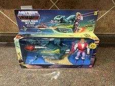 MOTU PRINCE ADAM   SKY SLED  MIB MIP  2020 ORIGINS MASTERS OF THE UNIVERSE RETRO