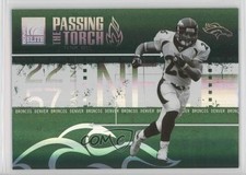 2005 Donruss Elite Passing the Torch Green 26/500 Tatum Bell #PT-10 0q3