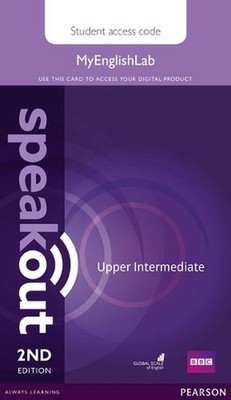 Speakout Upper Intermediate 2nd Edition MyEnglishLab Student Access Card (Standa
