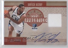 2010 Timeless Treasures NBA Apprentice Materials 31/50 Xavier Henry #12 Auto 0p5