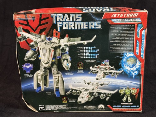 Transformers All Spark Power JETSTORM 2007 Ultra Class 9" Decepticon Hasbro MISB - Picture 2 of 8
