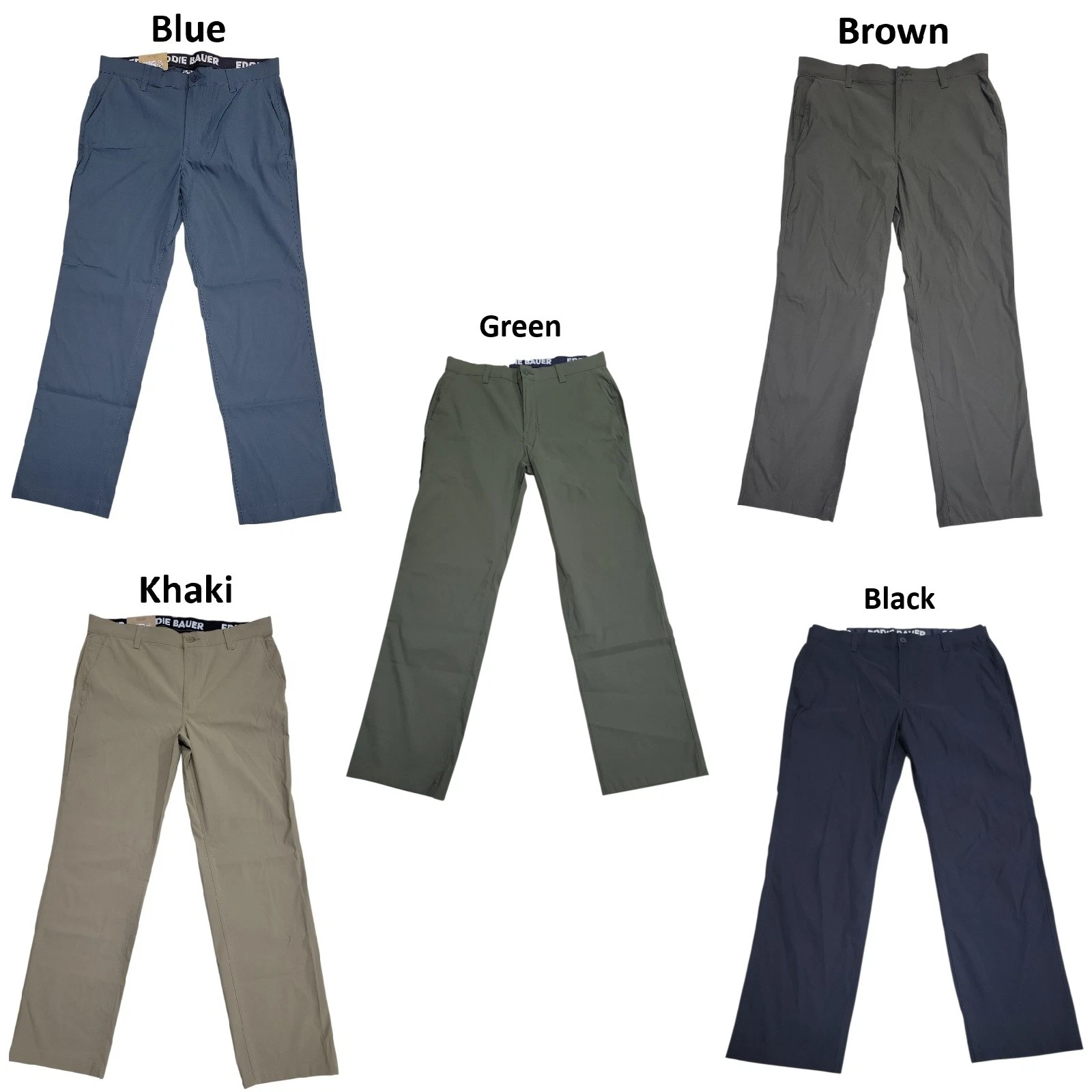 Eddie Bauer Men's Tech Water Resistance Stretch Pockets Chino Pant
Opens in a new window or tab