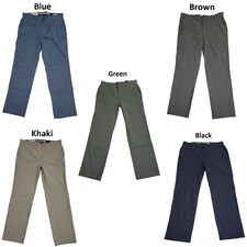 Eddie Bauer Men's Tech Water Resistance Stretch Pockets Chino Pant