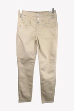 Pantaloni donna Liu Jo taglia 38 (30) beige nuovi pantaloni pantaloni in tessuto pants