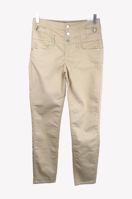 Liu Jo Damen Hose Gr. 38 (30) Beige NEU Hose Stoffhose Pants