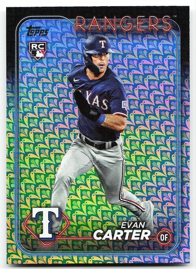 💎 2024 Topps #280 Evan Carter Holiday