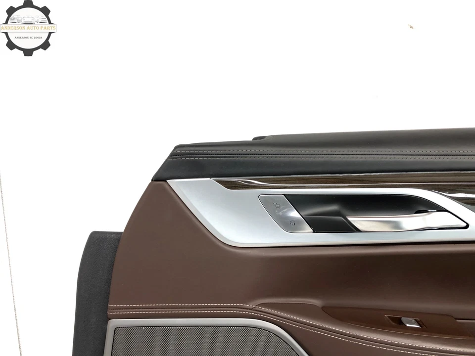 BMW 750i 740i G12 2016-2022 pasajero derecho interior panel de puerta OEM #NOTA Foto 3 de 4