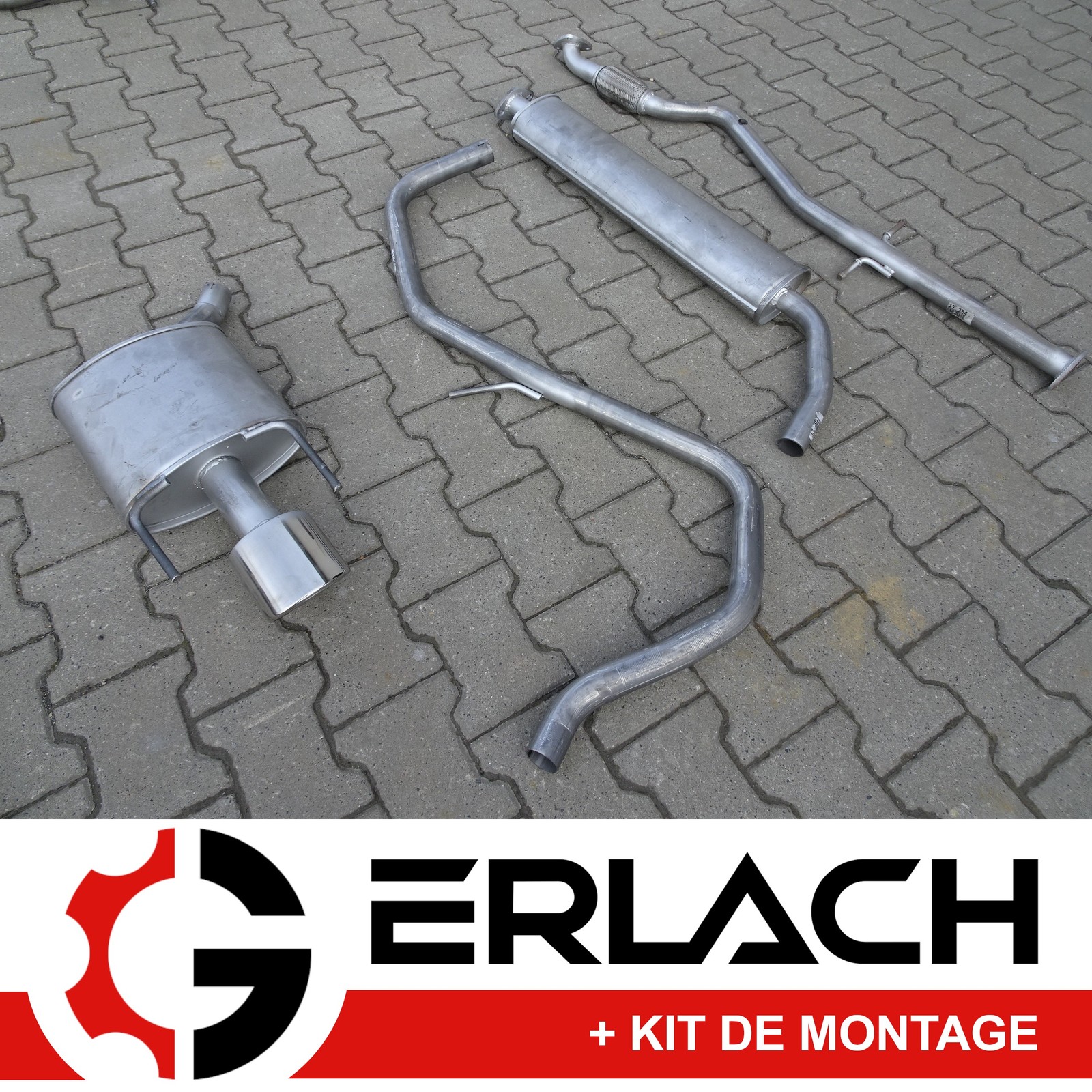 Pot echappement silencieux Opel Insignia A 1.6 1.8 reduction sonore optimale 7605