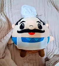 Chuck E Cheese Pasqually The Chef Gumball Plush Doll