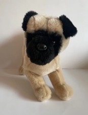 Douglas Cuddle Toys 12  Muggins Pug Plush 1817