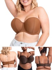 Curvy Kate Luxe Strapless Bra Moulded Underwired Multiway Bras Lingerie