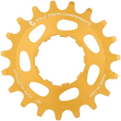 Wolf Tooth 19T Aluminum Single Speed Cog - Lightweight, Reversible, HG