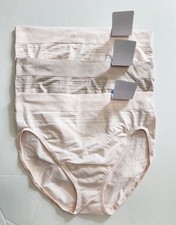 3 Warner's No Pinching No Problems Striped Hi Cut RT5501P Multi Sz 8/XL - NWT