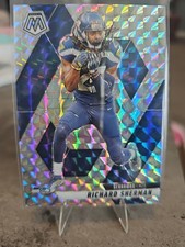 2025 Panini Mosaic Richard Sherman Silver Mosaic Prizm SEAHAWKS