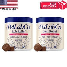 2 pack PetLabCo. PetLab Co ITCH RELIEF For Dogs - 30 Chews