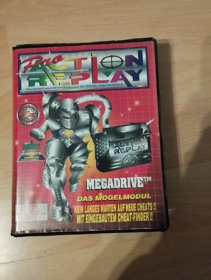 Verkaufe SEGA MEGA DRIVE ACTION REPLAY PRO Mogelmodul Cheats Codes