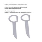 <!--F#f_0-->Car Stereo Radio Release Keys Ergonomic Metal Removal Install Tool Universal<!--F/-->