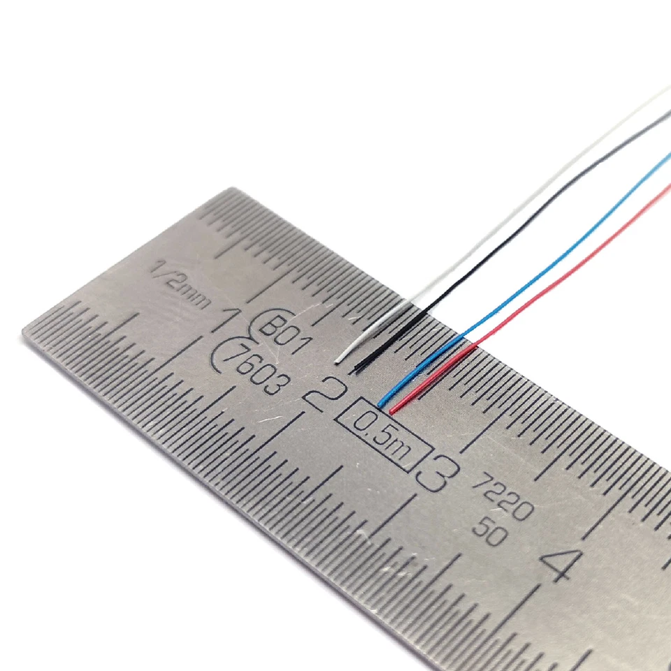 Câble Miniature 0.2mm awg36 Pour Maquettes Revell TAMIYA 1:24 1:35 Diorama 1M