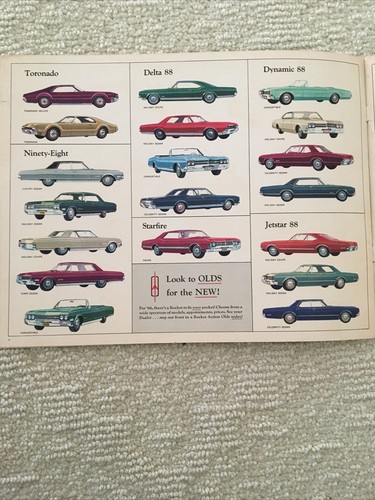 1966 Oldsmobile Station Wagons 'Step Out Front...' 8 pg Color Dealer Brochure - Picture 8 of 12