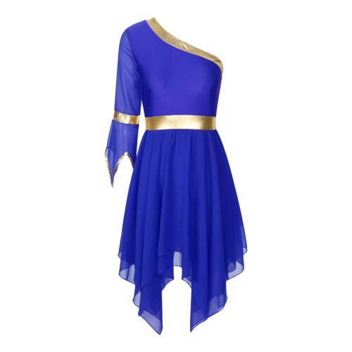 Para mujeres Disfraz de Baile Fiesta Vestido Show Vestidos de Baile Ropa Corta Borde Gimnasio - Imagen 39 de 77