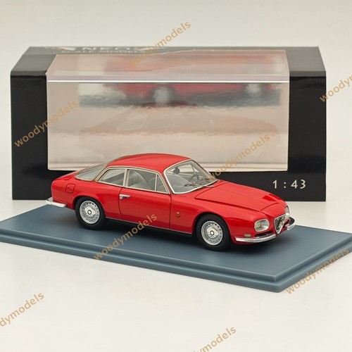 NEO SCALE MODELS 1/43 Alfa Romeo 2600 SZ 1967 Red Resin Car Limited Collection - Picture 3 of 7