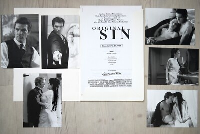 P230 Pressefotos / Presseheft  ORIGINAL SIN Antonio Banderas Angeline Jolie
