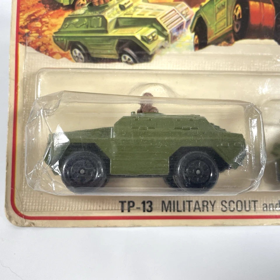 Matchbox TP-13 Military Scout & Armoured Car - Sealed - Image 3 of 4