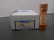 New Lot Ferraz Shawmut OT12 Amps One-Time Fuses 250 Volts NON 12 NIB