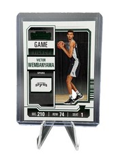 2023-24 Panini Contenders - Green Game Ticket #11 Victor Wembanyama (RC)