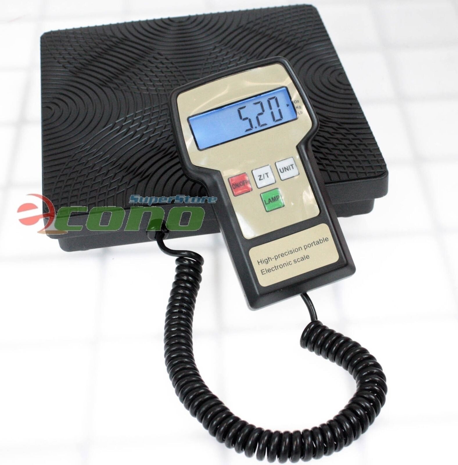 HVAC Tools 220lbs Digital Electronic Refrigerant Charging Weight Scale
