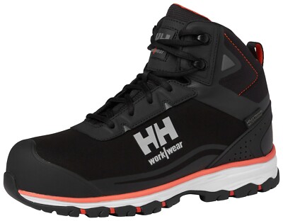 78392 UK 12 EU47 Hansen Chelsea Evo II (Waterproof) Sicherheitsstiefel - Schwarz/Or