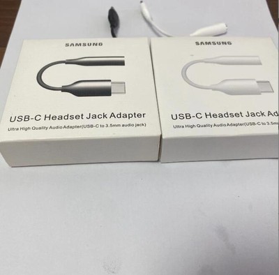For Samsung Audio Adapter USB-C auf 3,5mm Jack Klinke Aux Ohrstöpsel Kabel