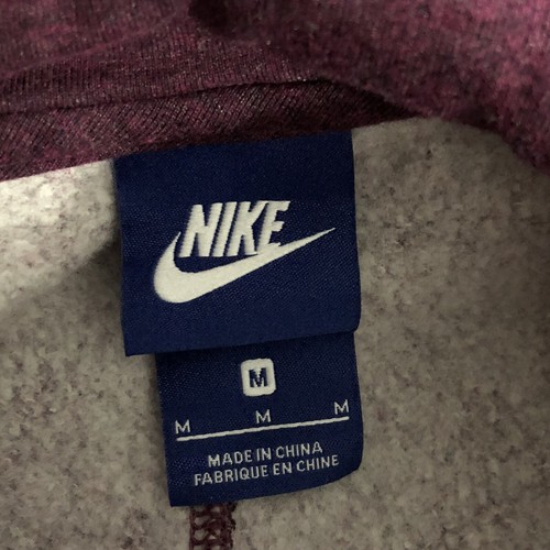 Nike GIRLS Poncho Sweatshirt Half Zip YOUTH M Purple Hooded OVERSIZED Casual - Picture 8 of 9