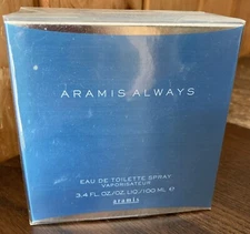 Aramis Always Men's Eau de Toilette 3.4 oz 100 ml New, Sealed Box